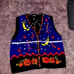 Designer Originals Halloween Vest size XL